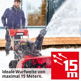 Hecht Schneefräse Benzin 9666