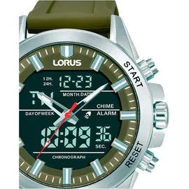 Lorus RW669AX9 Herrenuhr Analog-Digital Alarm Chronograph 45mm 10ATM