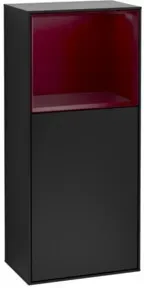 V&B Seitenschrank Wandbeleuchtung Finion 41,8x93,6cm, re, Reg ob Peo m, bla m Lac