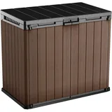 KETER Mülltonnenbox Darwin 141 x 120 cm braun