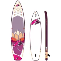F2 SUP Board Stand Up Paddle Board Lotus 323 x 0,11 m lila