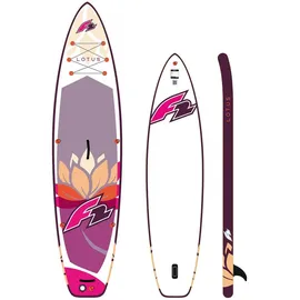 F2 SUP Board Stand Up Paddle Board Lotus 323 x 0,11 m lila