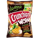 The Lorenz Bahlsen Snack-World GmbH & Co KG Lorenz Crunchips Wow Jalapeno und Cream Cheese, Kartoffelchips, 110g