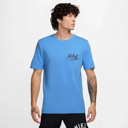 NIKE Herren Shirt M NK DF TEE BRAND READ, UNIVERSITY BLUE, XL