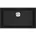 Franke MRG 110-72 links Unterbaubecken Fragranit Black Matt Handbetätigung 1100 x 720 mm