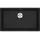 Franke MRG 110-72 links Unterbaubecken Fragranit Black Matt Handbetätigung 1100 x 720 mm