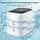 Goplus Eiswürfelmaschine von 15 kg/24H, Eiswürfelbereiter mit 2 Würfelgrößen, 2L Wassertank, Selbstreinigungsfunktion, Ice Maker mit Eisschaufel