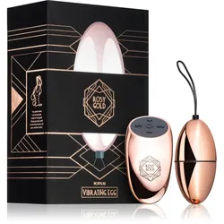 Rosy Gold Vibrating Egg Vibrationsei 7 cm