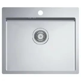 alveus cz Quarto Edelstahl rechts Einbauspüle Handbetätigung 550 x 480 mm