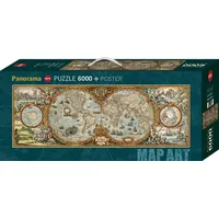 Heye Hemisphere Map Puzzle