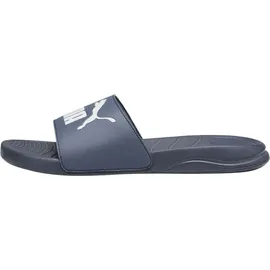 Puma Unisex Popcat 20 Slide Sandal, Inky Blue White, 39