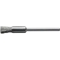 Lessmann Miniatur-Pinselbürste INOX-Draht 0,10 mm, Bürsten-⌀ 5 mm