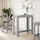 vidaXL Bartisch 102 x 50 x 103,5 cm Grau
