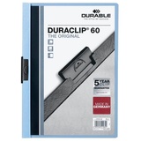 Durable 25 DURABLE Klemmhefter DURACLIP hellblau