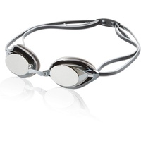 Speedo Vanquisher 2.0 Mirrored Swim-Swimming Racing Goggles-Silver Anti-Fog New