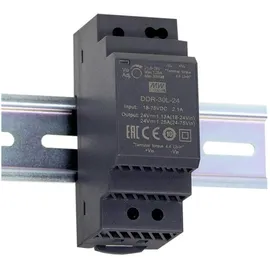 MeanWell MEAN WELL DDR-30G-5 Hutschienen-DC/DC-Wandler (DIN-Rail) 5 V/DC 6 A 30 W Anzahl Ausgänge:1 x Inhalt 1 St.