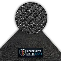 melius vivere Sicherheitsmatte PRO 120 x 50 cm Anthrazit