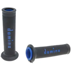 Griffe Domino A010 On-Road schwarz / blau (Enden offen)
