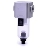 Riegler Filter »GA-mini «, mit PC-Behälter, 5 μm, BG 200, G1/4, Ablass: HA