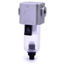 Riegler Filter »GA-mini «, mit PC-Behälter, 5 μm, BG 200, G1/4, Ablass: HA