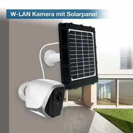 LuVision Kabellose WLAN Solar IP Kamera Wifi Überwachungskamera mit Akku Solarpanel Sonnenkollektor Bewegungsserkennung