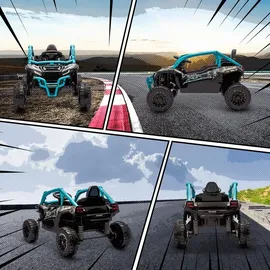 aiyaplay Kinder Elektroauto UTV blau (1-tlg)