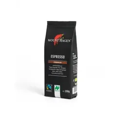 Mount Hagen Espresso, gemahlen bio 250g