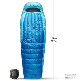 Sea to Summit Trek -9C Down Schlafsack - Blue - Normal