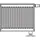 Kermi Profil-Ventilheizkörper 900 x 500 mm Typ 11 weiß rechts
