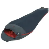 Robens Moraine II +5°C Mumienschlafsack, 220x80x52cm, Zipper rechts, blau/grau