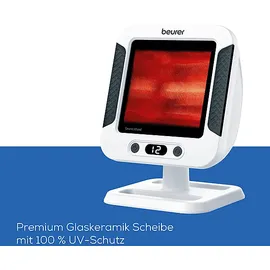 Beurer IL 60 Infrarot-Wärmestrahler mit automatischer Abschaltfunktion Infrarotlampe 300 Watt