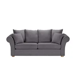 Sofa  Olivia , grau , Maße (cm): B: 240 H: 100 T: 98