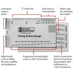 String Action Gauge (Inches)
