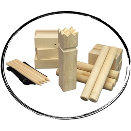 Carromco Kubb Wikinger Schach Basic