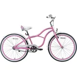 Bikestar Jugendfahrrad, 1 Gang, für Damen rosa