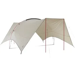 Pavillon Tarp Tahuta Shelter 4 Sonnensegel Camping Vorzelt 5x4 m EINHEITSGRÖSSE