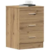 vidaXL Nachttisch Artisan-Eiche 38x35x55 cm Holzwerkstoff