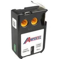 Ampertec Label Band kompatibel zu Dymo XTL 1868752 schwarz
