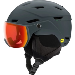 SMITH SURVEY Helm 2024 matte slate/chromapop everyday red mirror - S