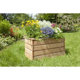 Kiehn-Holz Kiehnholz Pflanzkasten 80 x 40 x 43 cm Beige