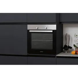 Respekta Backofen Herdset Induktion 77cm Timer 2 Flexzonen Slider