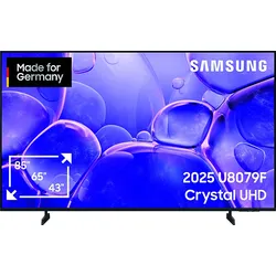 SAMSUNG GU55U8079F Crystal UHD 4K Smart TV (55 Zoll / 138 cm, 4K, SMART TV, Tizen)