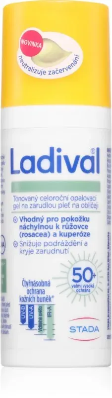Ladival Sensitive Getönte Gelcreme für empfindliche und gerötete Haut SPF 50+ 50 ml