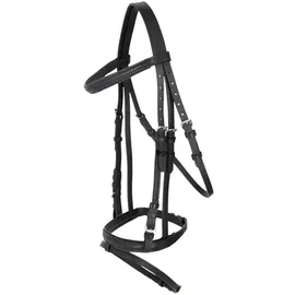 Covalliero Trensenzaum Standard Leder Full Schwarz