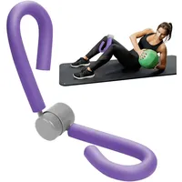 Flintronic Oberschenkeltrainer, Oberschenkel Hip Trainer, Beckenbodentrainer für Frau und Männer, Oberschenkel Beckenboden Beckenbodentraining, Trainingsgerät für Zuhause Gym Yoga (Lila)