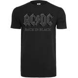 MERCHCODE ACDC Back In Black T-Shirt schwarz L