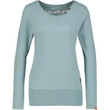 Alife & Kickin Alife and Kickin Damen ConnyAK A Longsleeve Langarmshirt Damennshirt Longshirt Shirt XS-XXL, Pacific Melange - XS