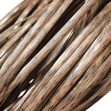 Generisch Kunststoff Polyrattan Meterware, Polyrattan Reparatur, Rattan Reparaturset für Rattanmöbel, Rattan Gartenmöbel Set, Korbsessel Rattan, Polyrattan Gartenmöbel Set, Gartenstühle Rattan 130m Y