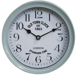 Chic Antique Wanduhr Old Town Clock London, ∅ 22,5 cm
