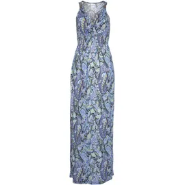 LASCANA Maxikleid Sommerkleid Paisley Blau 34